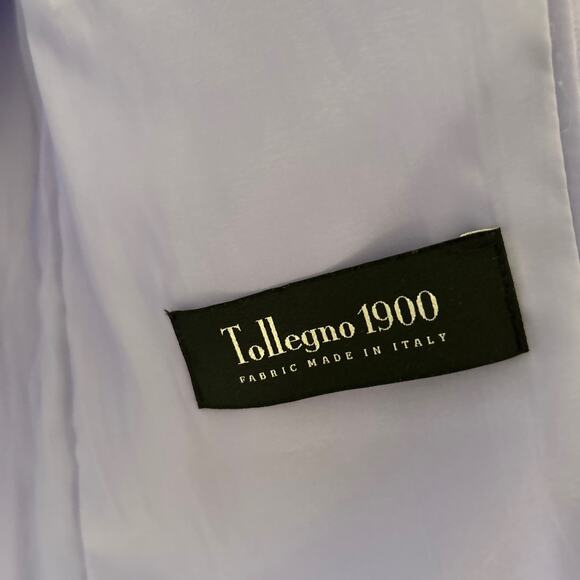 NWT J Crew Blazer in Italian 120 Wool Light Violet Size 4P - Picture 8 of 8